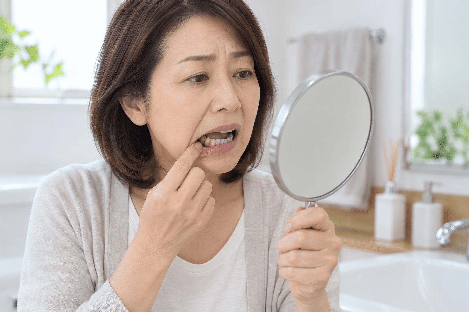 他院でインプラント治療を断られた方のイメージ